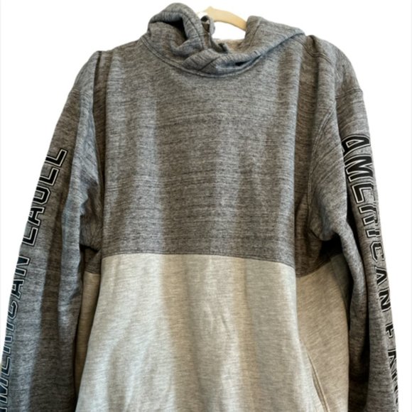 American Eagle Outfitters Tops - American Eagle hooded sweatshirt Size XL gray